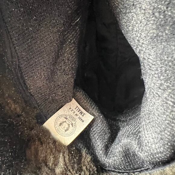 Vintage Faux Fur Hats Fedora Bucket Lined Men's Small Medium USA Made Band - Picture 7 of 12